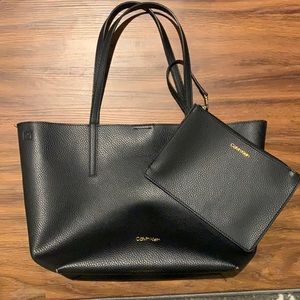 Calvin Klein reversible tote bag